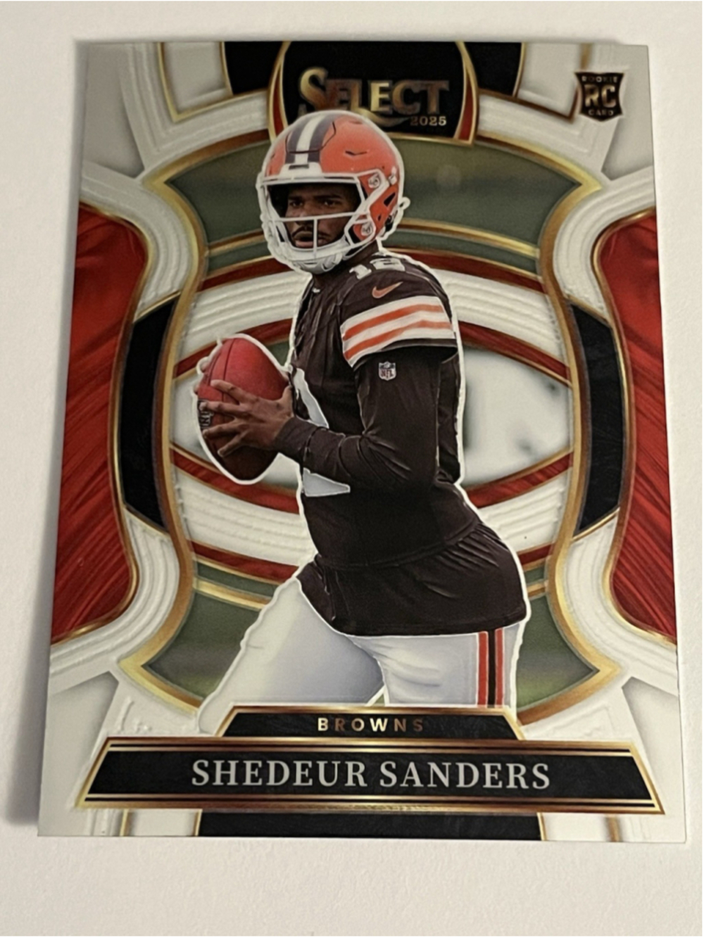 Shedeur Sanders Panini Select Rookie 2025 #54 NFL Browns